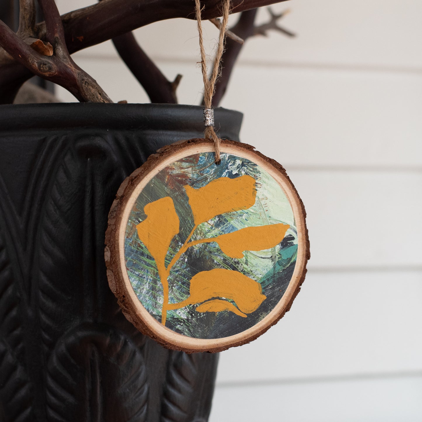 Autumn Wood Slice
